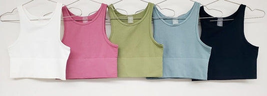 Never Better Cropped Tank (2 Colors)